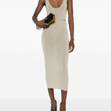 Gonna semi trasparente in verde Wardrobe.Nyc - donna 