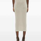 Gonna semi trasparente in verde Wardrobe.Nyc - donna 