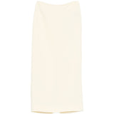 Gonna midi a vita alta in beige Wardrobe.Nyc - donna 