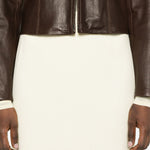 Gonna midi a vita alta in beige Wardrobe.Nyc - donna 