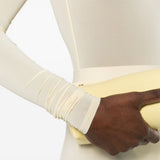 Body semi trasparente in beige Wardrobe.Nyc - donna 