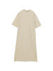 Abito t-shirt in beige WARDROBE.NYC - donna