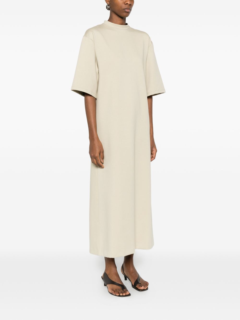 Abito t-shirt in beige WARDROBE.NYC - donna 