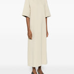 Abito t-shirt in beige WARDROBE.NYC - donna 