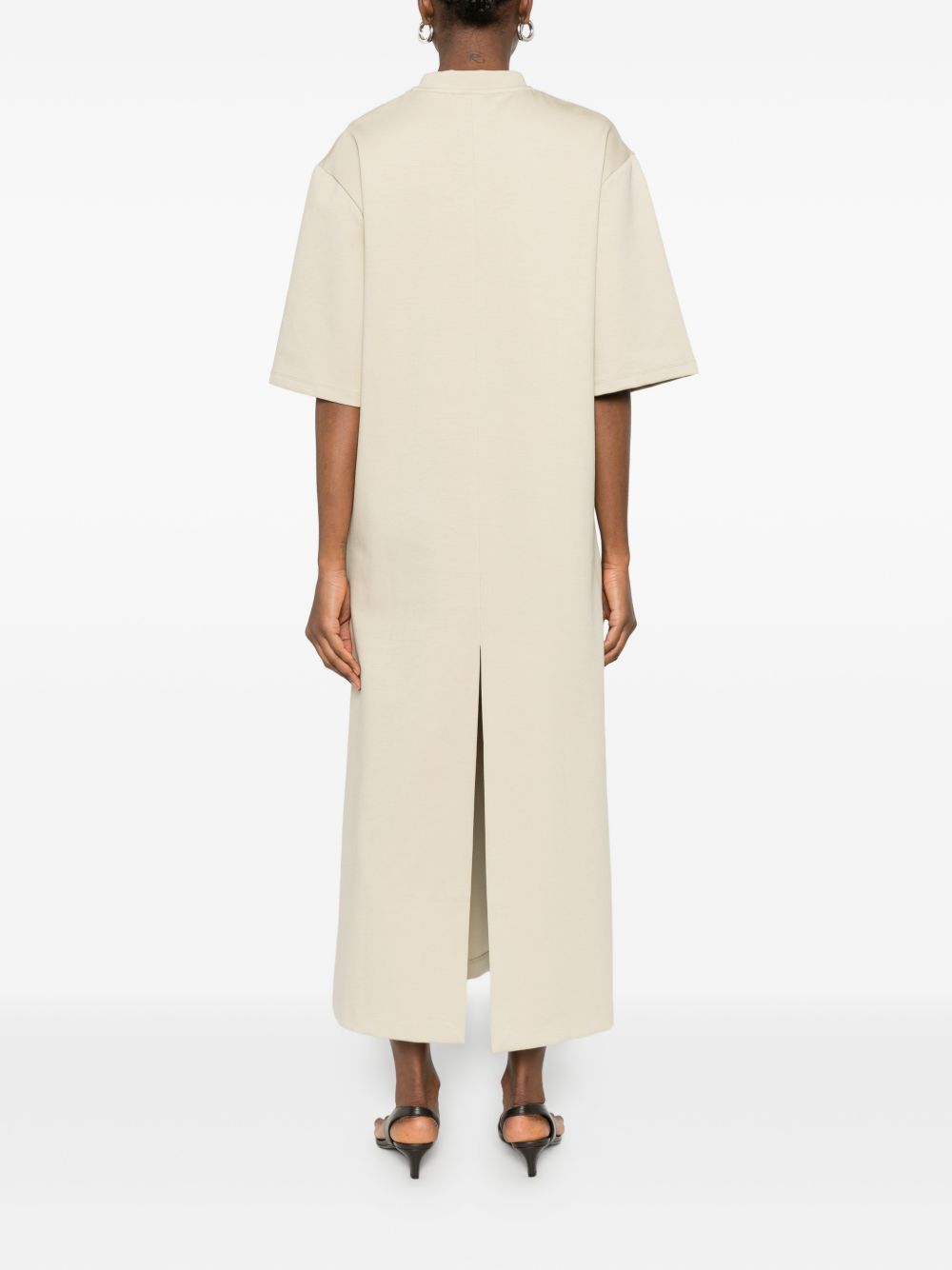 Abito t-shirt in beige WARDROBE.NYC - donna 