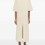 Abito t-shirt in beige WARDROBE.NYC - donna 