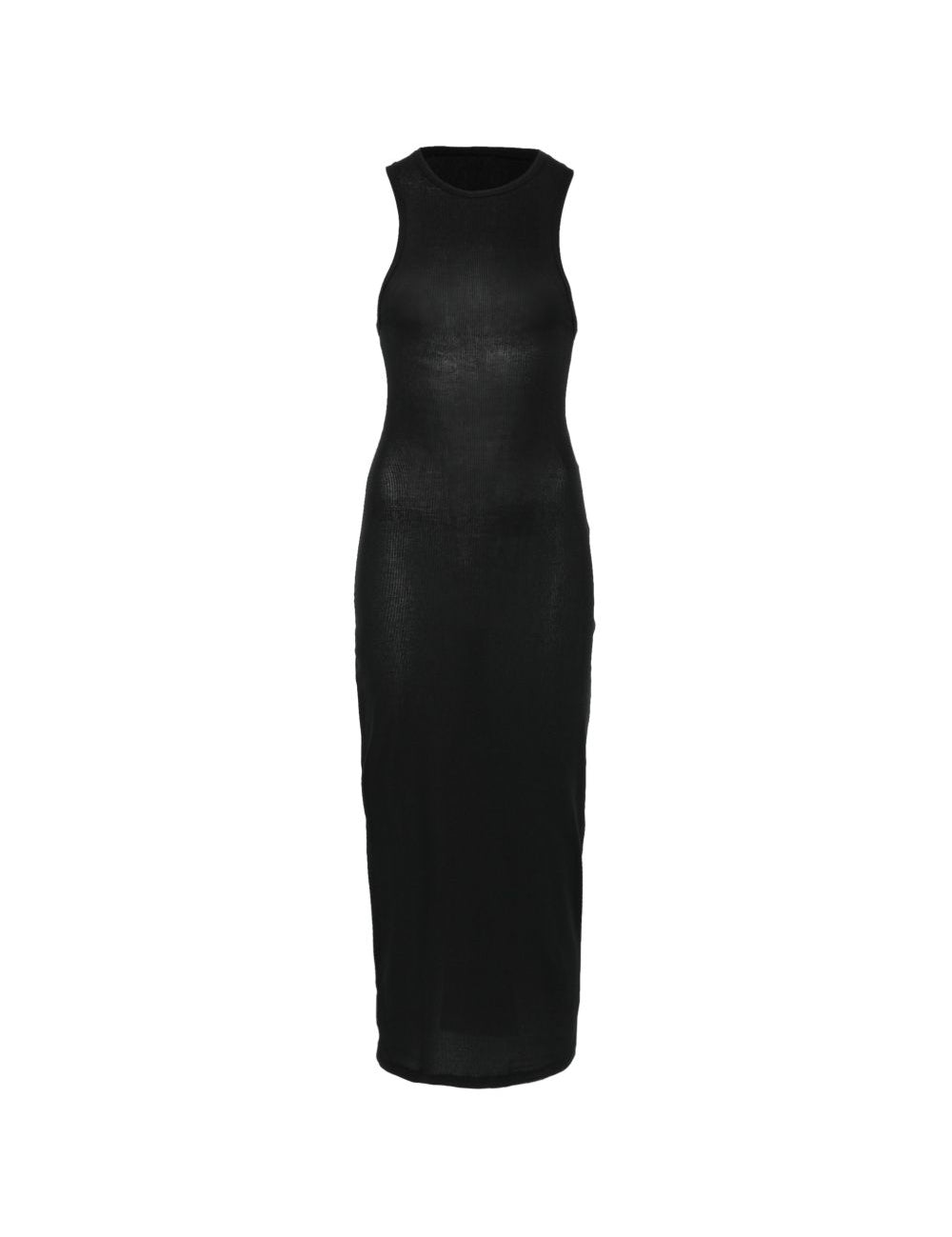Abito con scollo tondo in nero WARDROBE.NYC - donna 