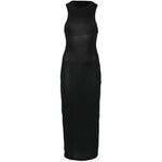 Abito con scollo tondo in nero WARDROBE.NYC - donna 