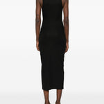 Abito con scollo tondo in nero WARDROBE.NYC - donna 