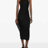 Abito con scollo tondo in nero WARDROBE.NYC - donna 