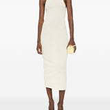 Abito con scollo tondo in giallo chiaro WARDROBE.NYC - donna 