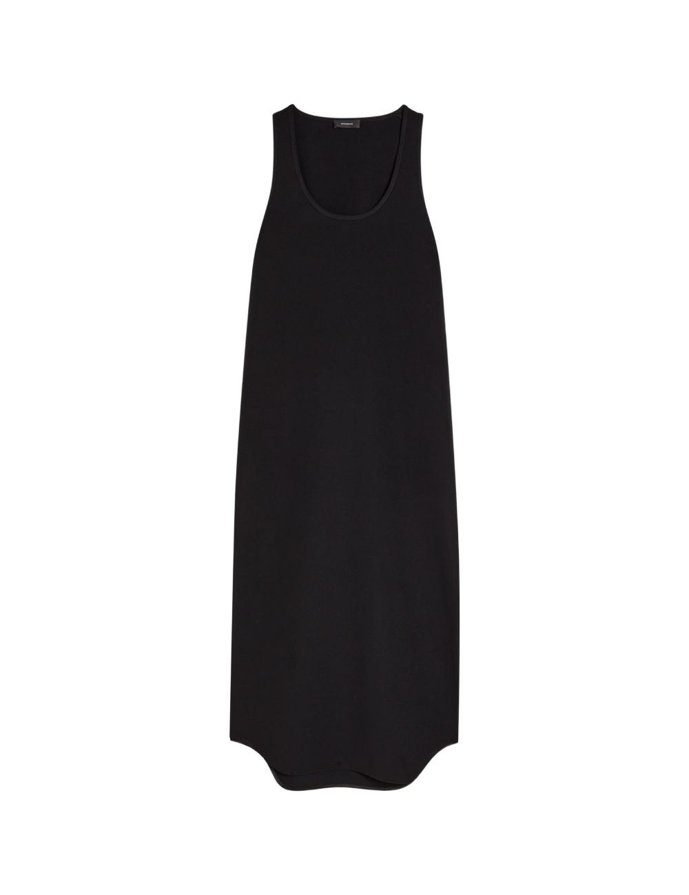 Abito midi smanicato in nero Wardrobe.Nyc - donna 