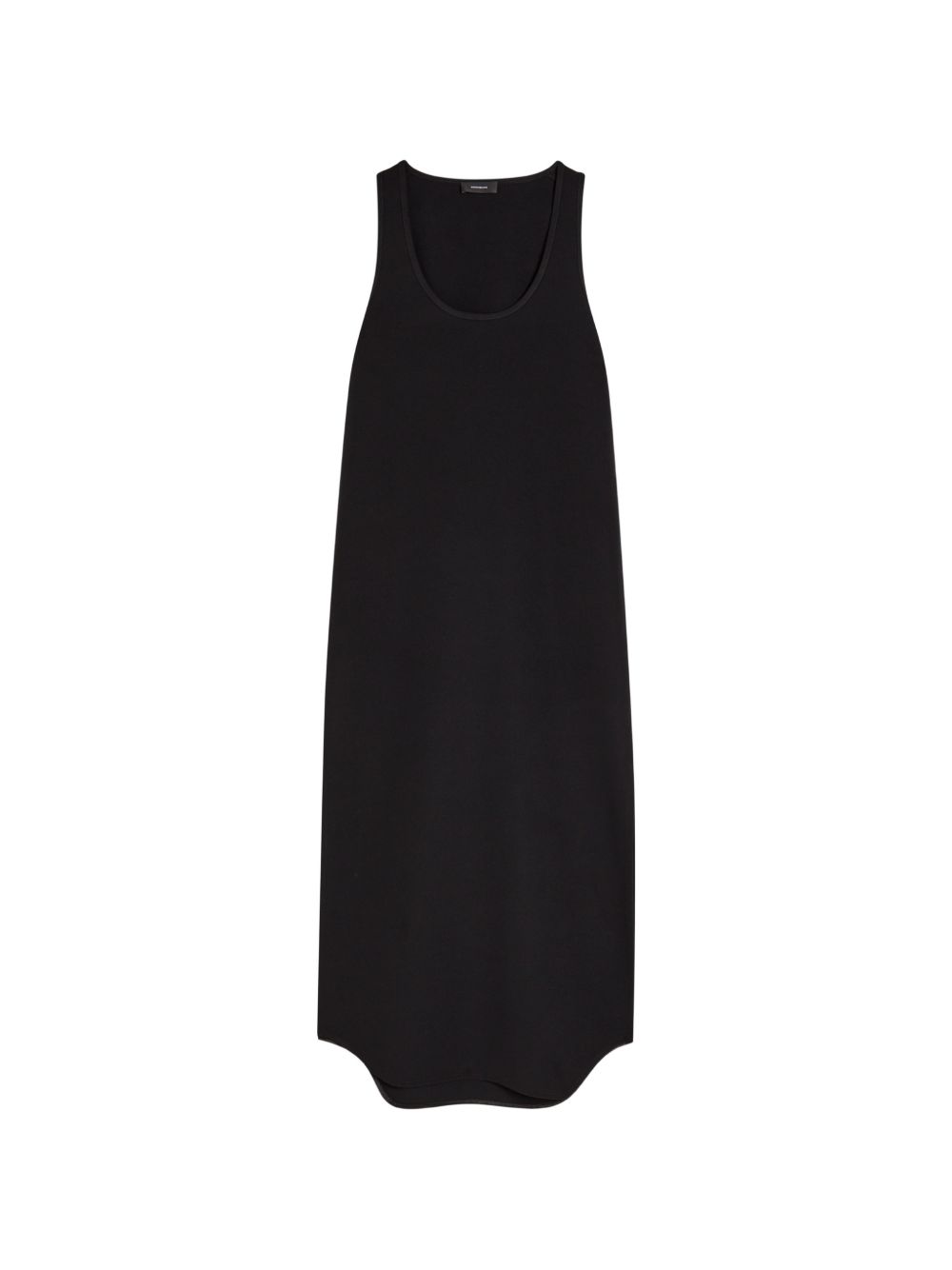 Abito midi smanicato in nero Wardrobe.Nyc - donna 