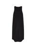 Wardrobe.Nyc women's black sleeveless midi dress