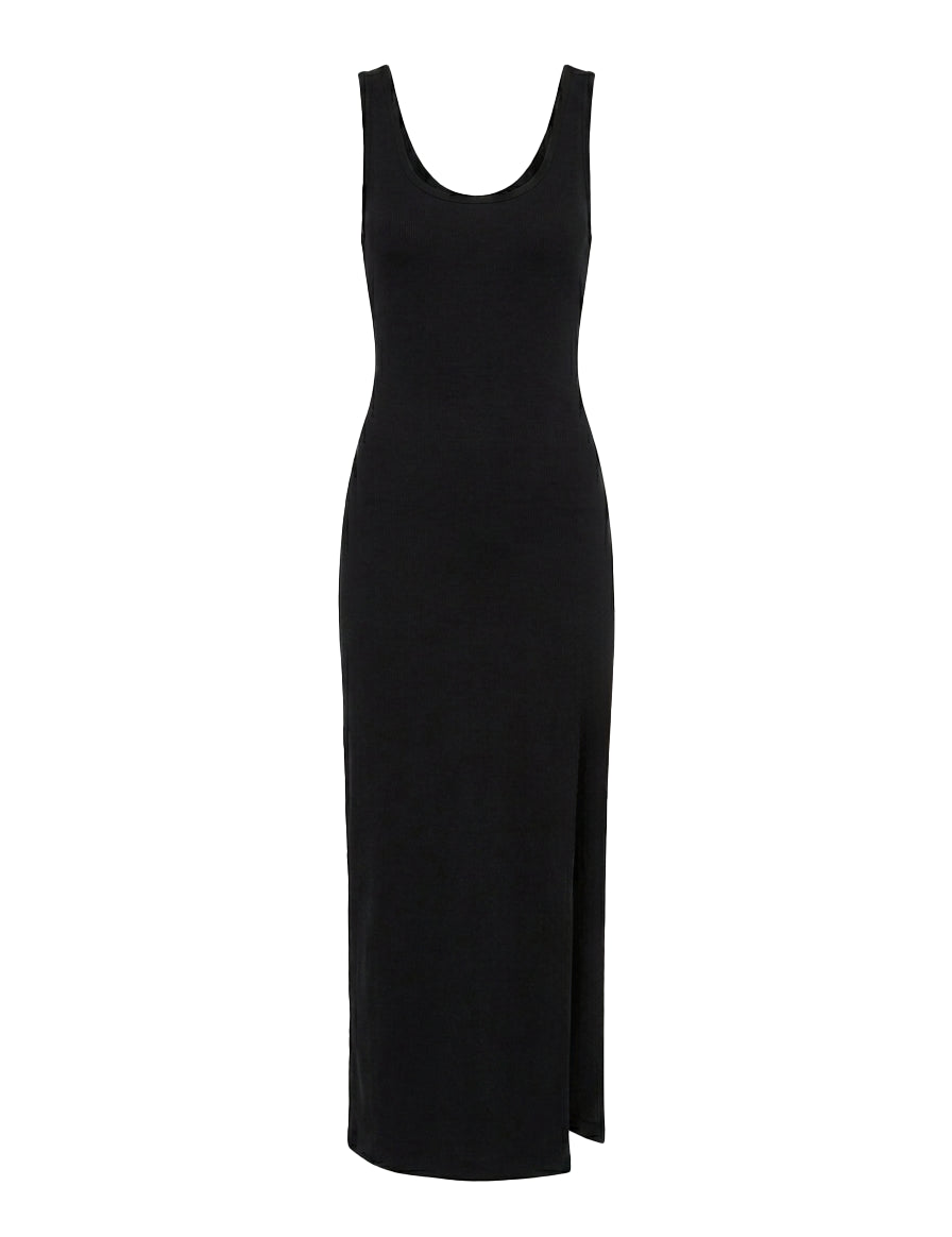Abito midi in cotone opaque in nero Wardrobe NYC - donna 