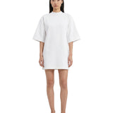 Abito a t-shirt con schiena scoperta in bianco  Wardrobe NYC - donna 