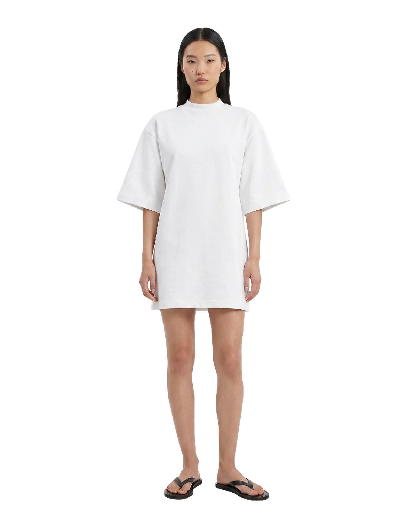 Abito a t-shirt con schiena scoperta in bianco  Wardrobe NYC - donna 