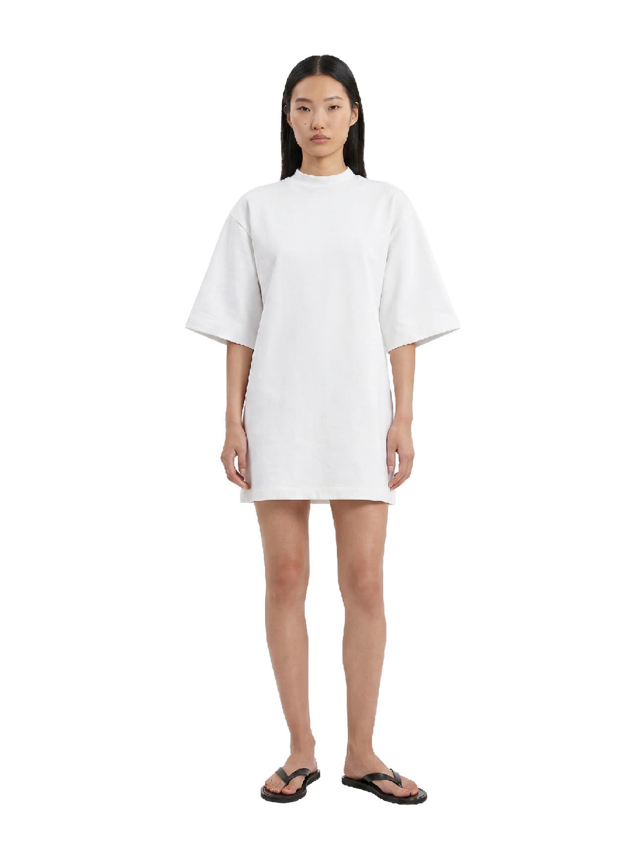 Abito a t-shirt con schiena scoperta in bianco  Wardrobe NYC - donna 