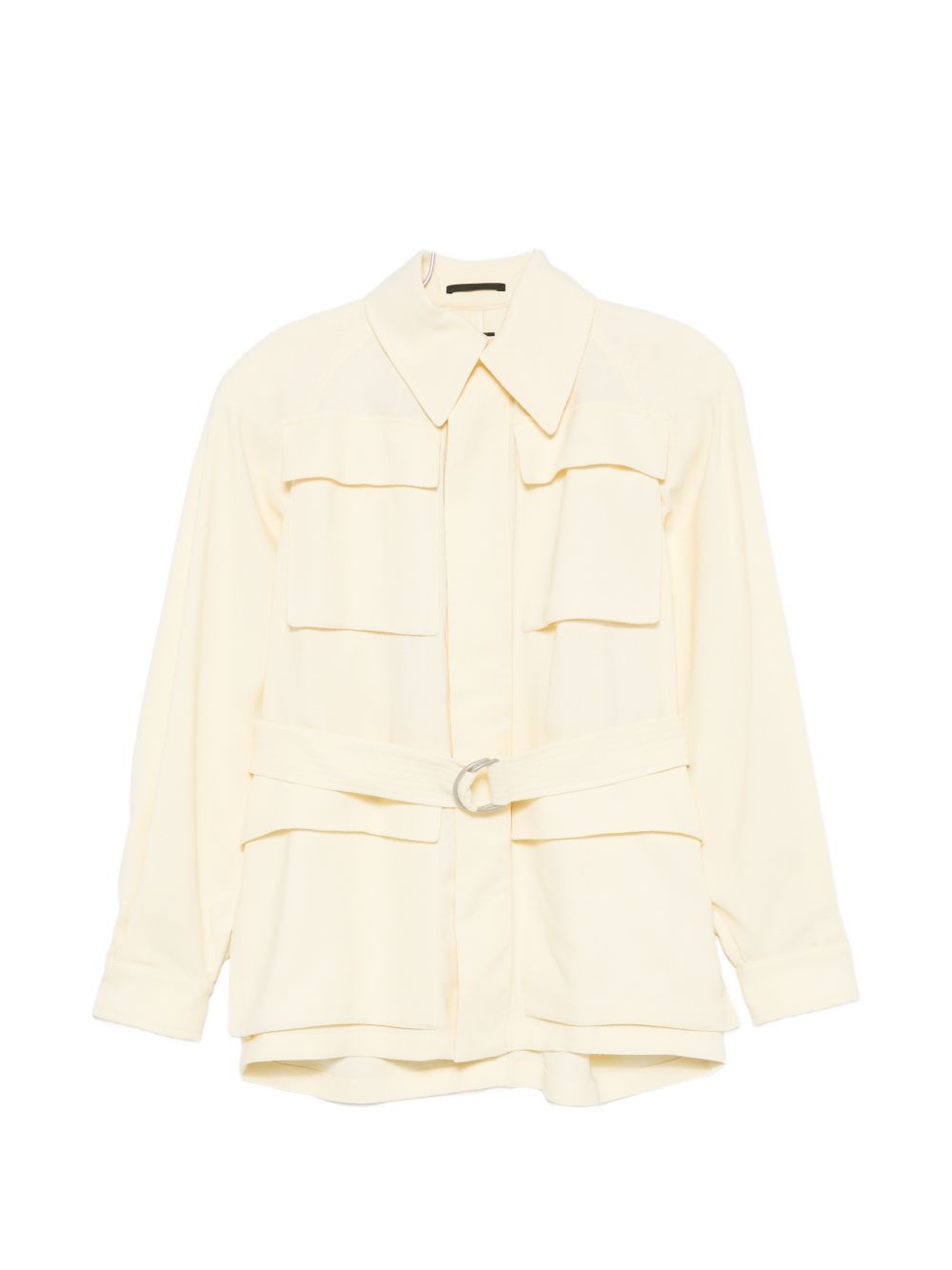 Giacca safari con cintura in giallo Wardrobe.Nyc - donna 