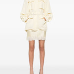 Giacca safari con cintura in giallo Wardrobe.Nyc - donna 