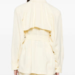 Giacca safari con cintura in giallo Wardrobe.Nyc - donna 