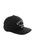 Cappello da baseball con ricamo in nero Willy chavarria - uomo 