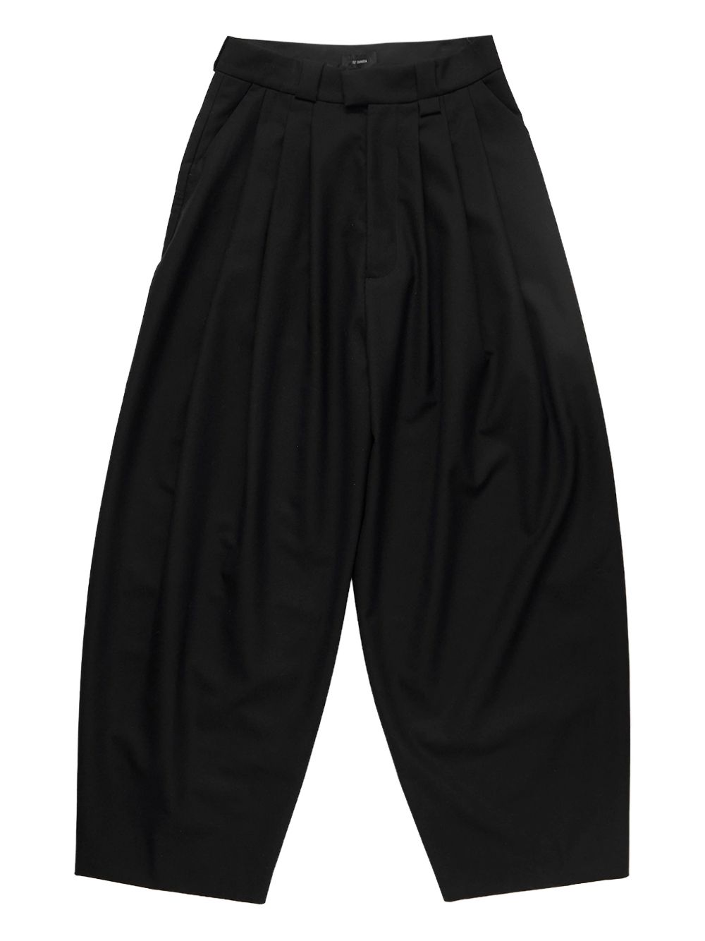 Pantaloni A Pieghe Cascada in nero Willy chavarria - uomo 