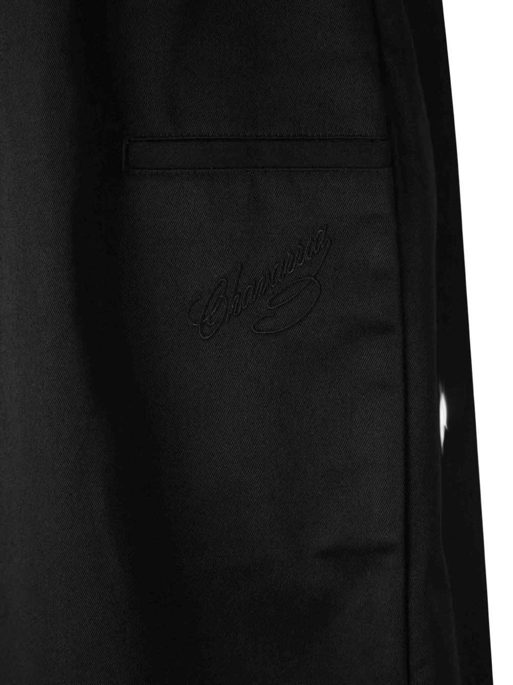 Pantaloni chino Cholo in nero Willy Chavarria - uomo 