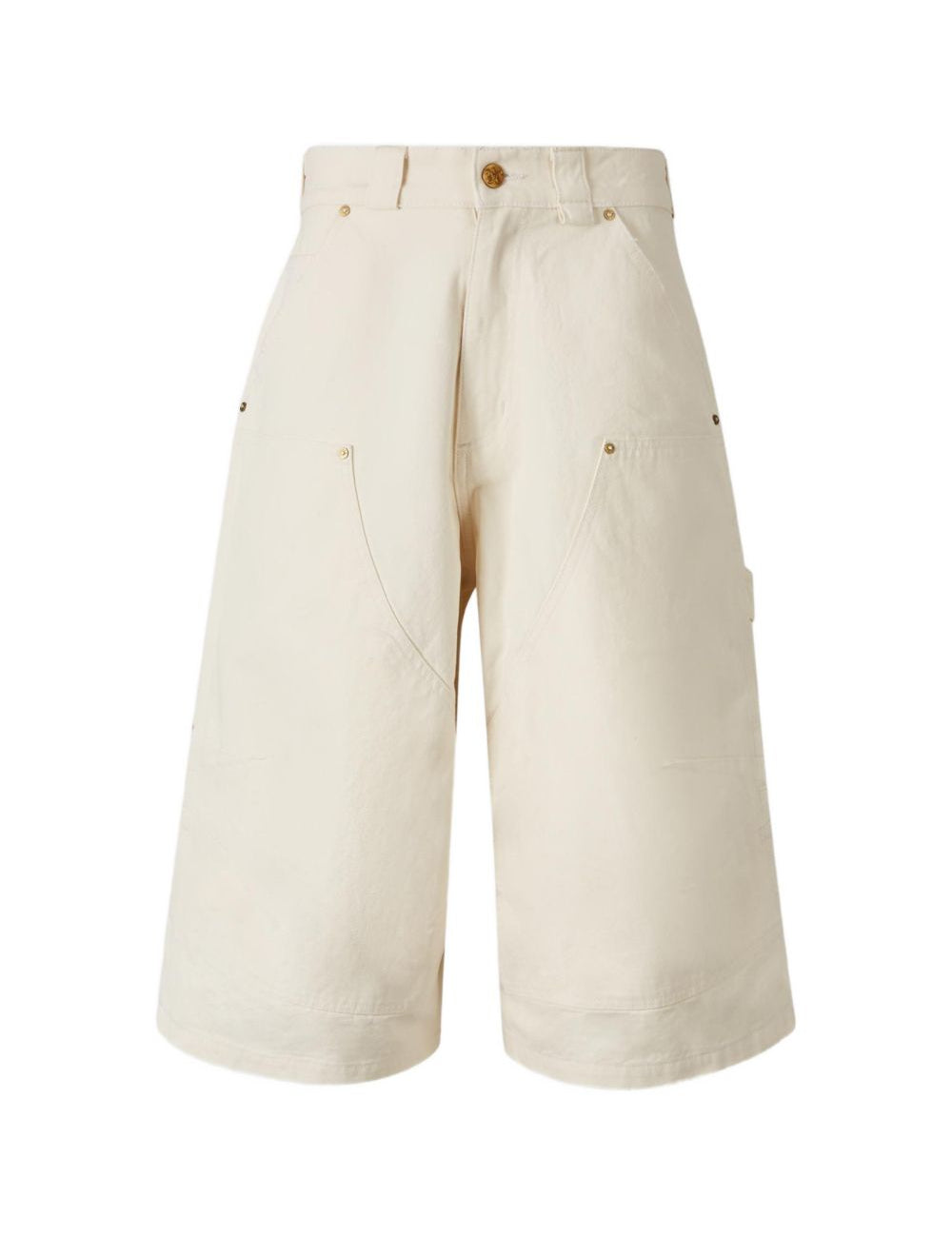 Shorts con tasche in beige Willy chavarria - uomo 
