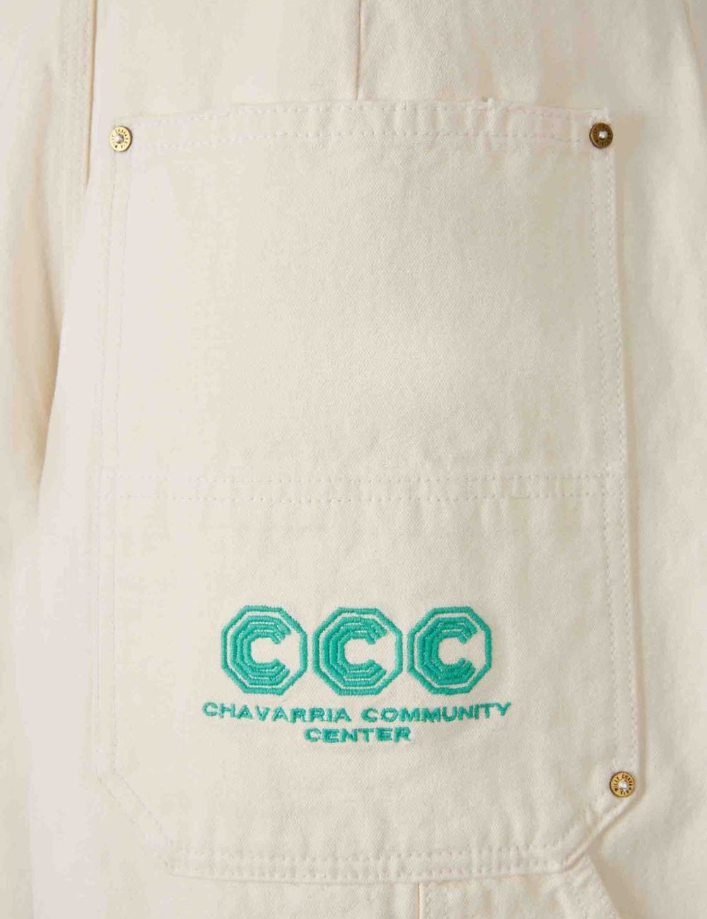 Shorts con tasche in beige Willy chavarria - uomo 