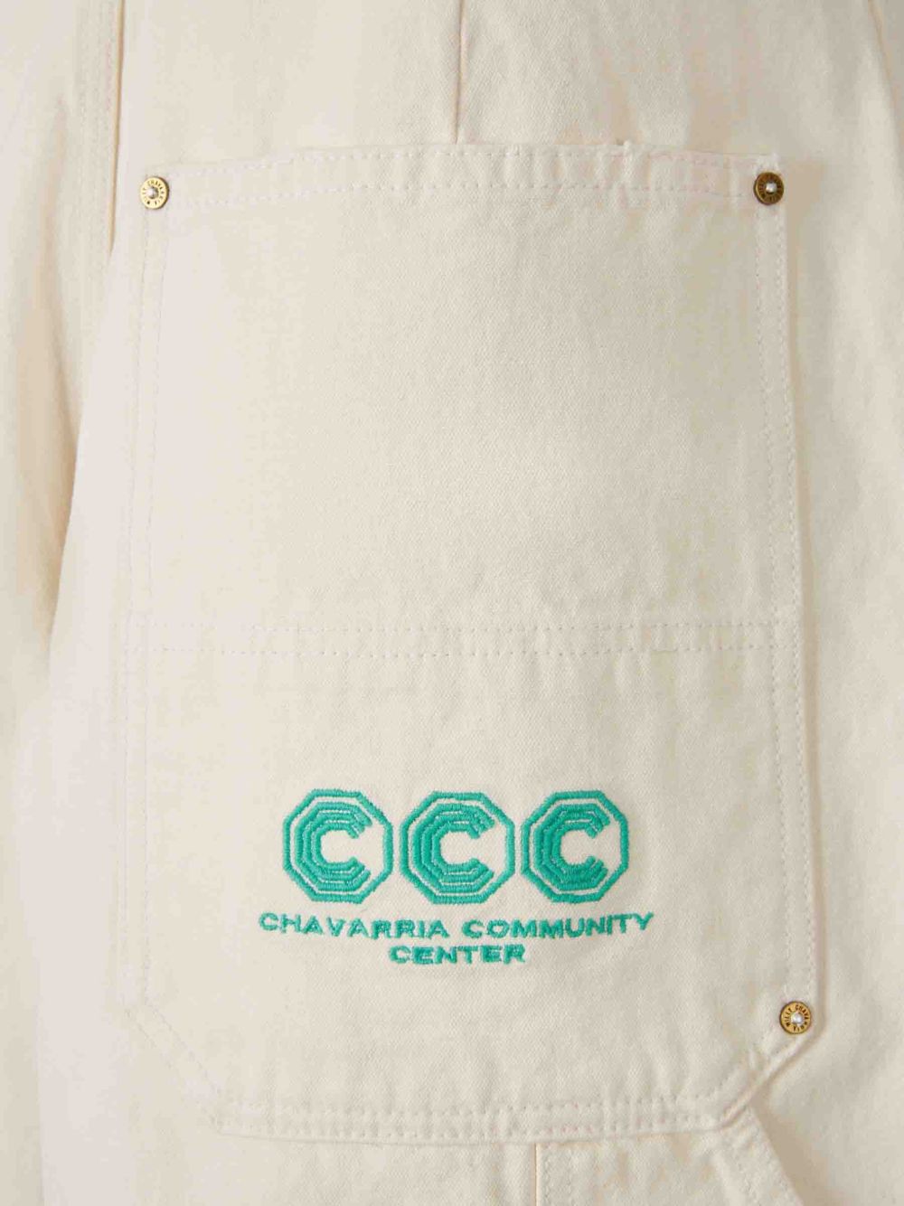 Shorts con tasche in beige Willy chavarria - uomo 