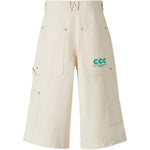 Shorts con tasche in beige Willy chavarria - uomo 
