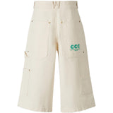 Shorts con tasche in beige Willy chavarria - uomo 