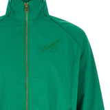 Giacca a vento con maniche raglan in verde Willy chavarria - uomo 