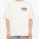 T-shirt con stampa in bianco Willy chavarria - uomo 