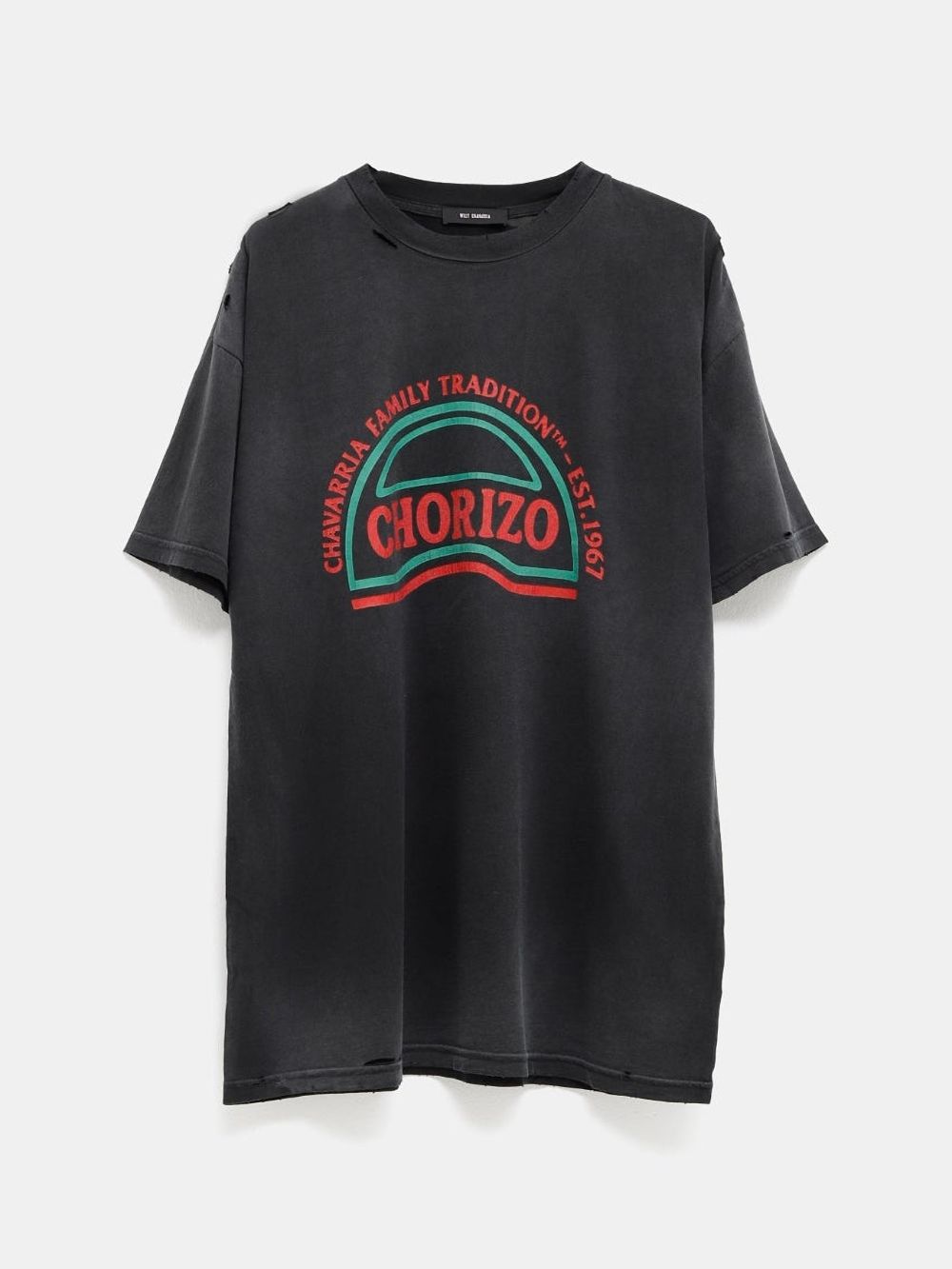 T-shirt Easy in nero Willy chavarria - uomo 