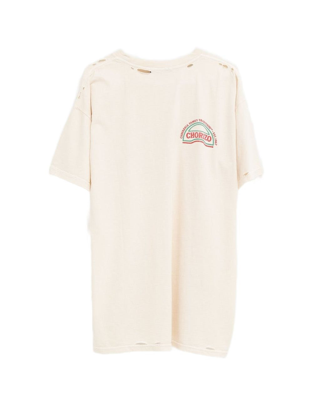 T-shirt con grafica in beige Willy chavarria - uomo 
