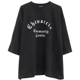 T-shirt Chavarria con stampa in nero Willy chavarria - uomo 