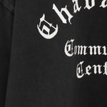 T-shirt Chavarria con stampa in nero Willy chavarria - uomo 