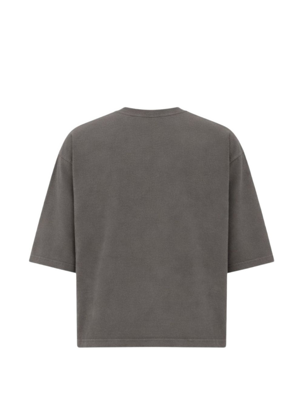 T-shirt con stampa grafica in grigio Willy chavarria - uomo 