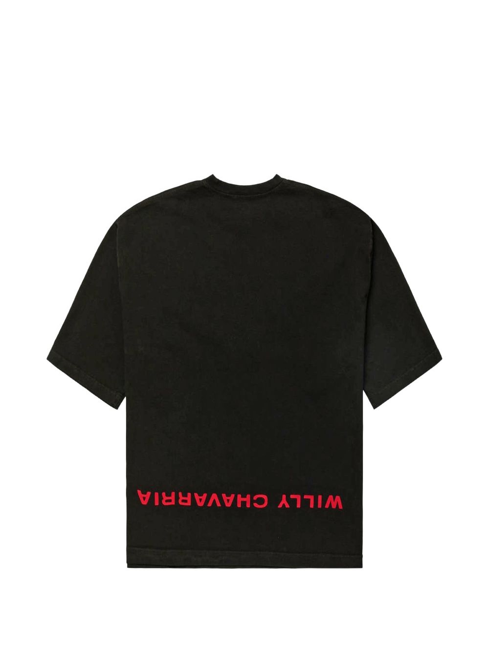 T-shirt welcome to america in nero Willy chavarria - uomo 