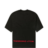 T-shirt welcome to america in nero Willy chavarria - uomo 