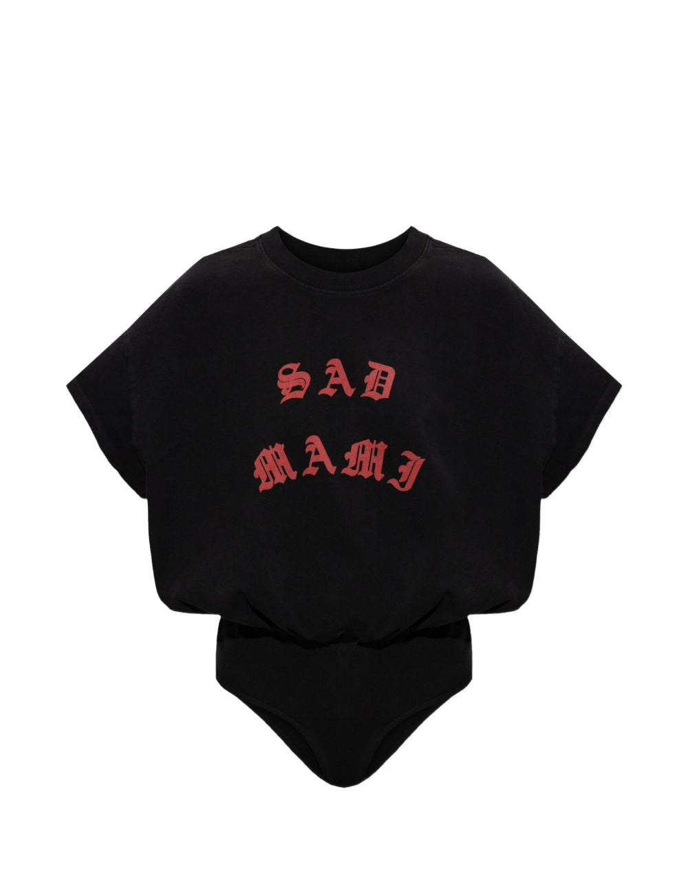 Body Sad Mami  in nero Willy chavarria - uomo 