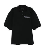 Polo con ricamo in nero Willy chavarria - uomo 