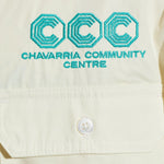 Camicia a maniche lunghe con ricamo in bianco Willy chavarria - uomo 