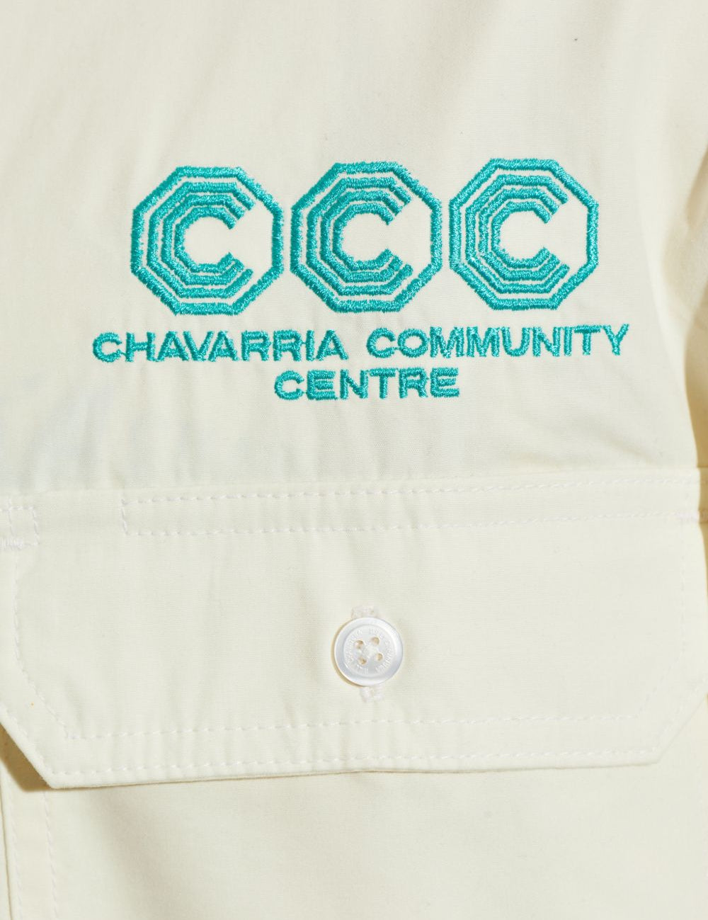 Camicia a maniche lunghe con ricamo in bianco Willy chavarria - uomo 