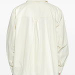 Camicia a maniche lunghe con ricamo in bianco Willy chavarria - uomo 