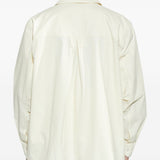 Camicia a maniche lunghe con ricamo in bianco Willy chavarria - uomo 