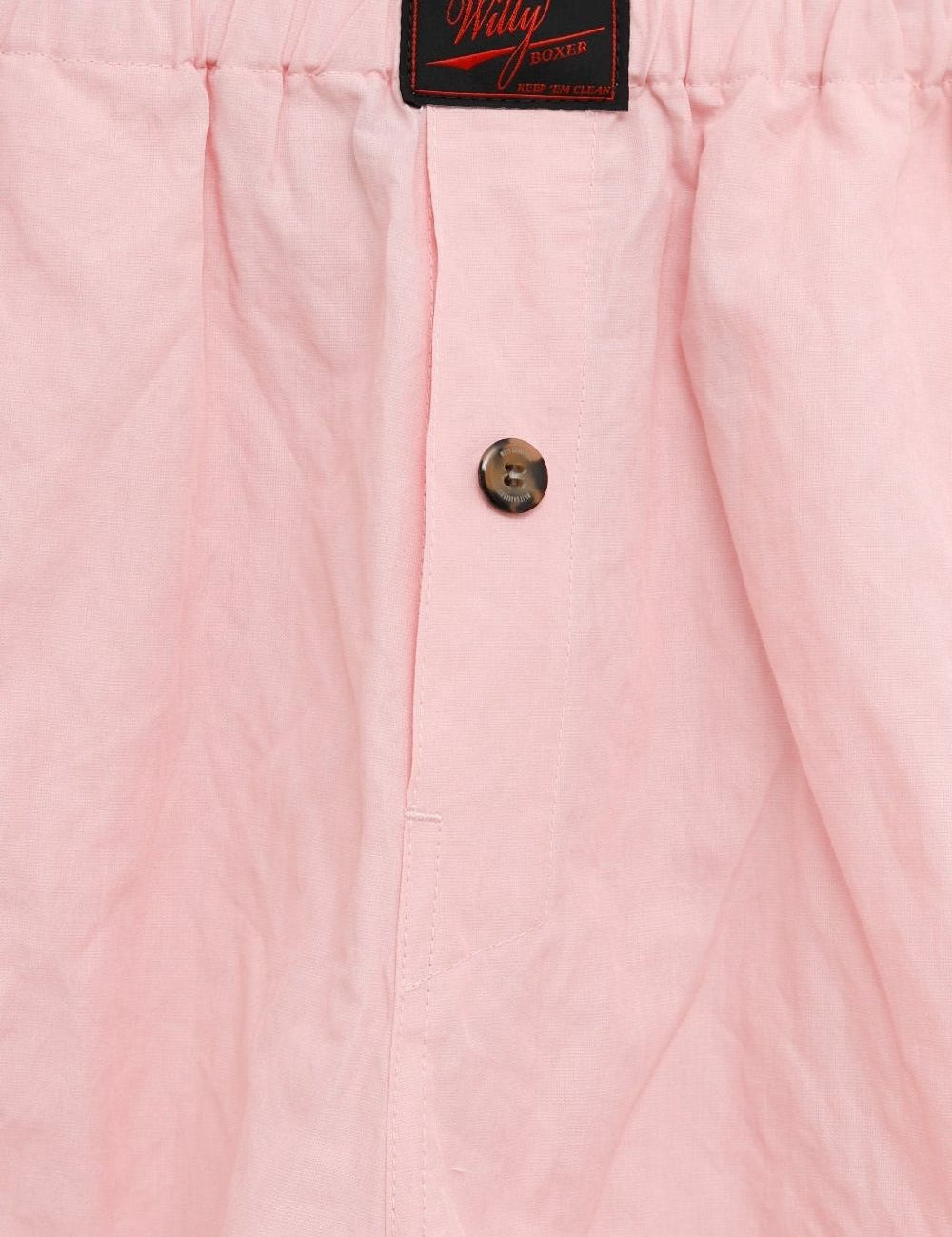 Boxer con applicazione logo in rosa Willy chavarria - uomo 