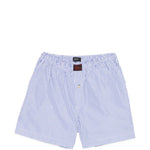 Shorts a righe in blu Willy chavarria - uomo 